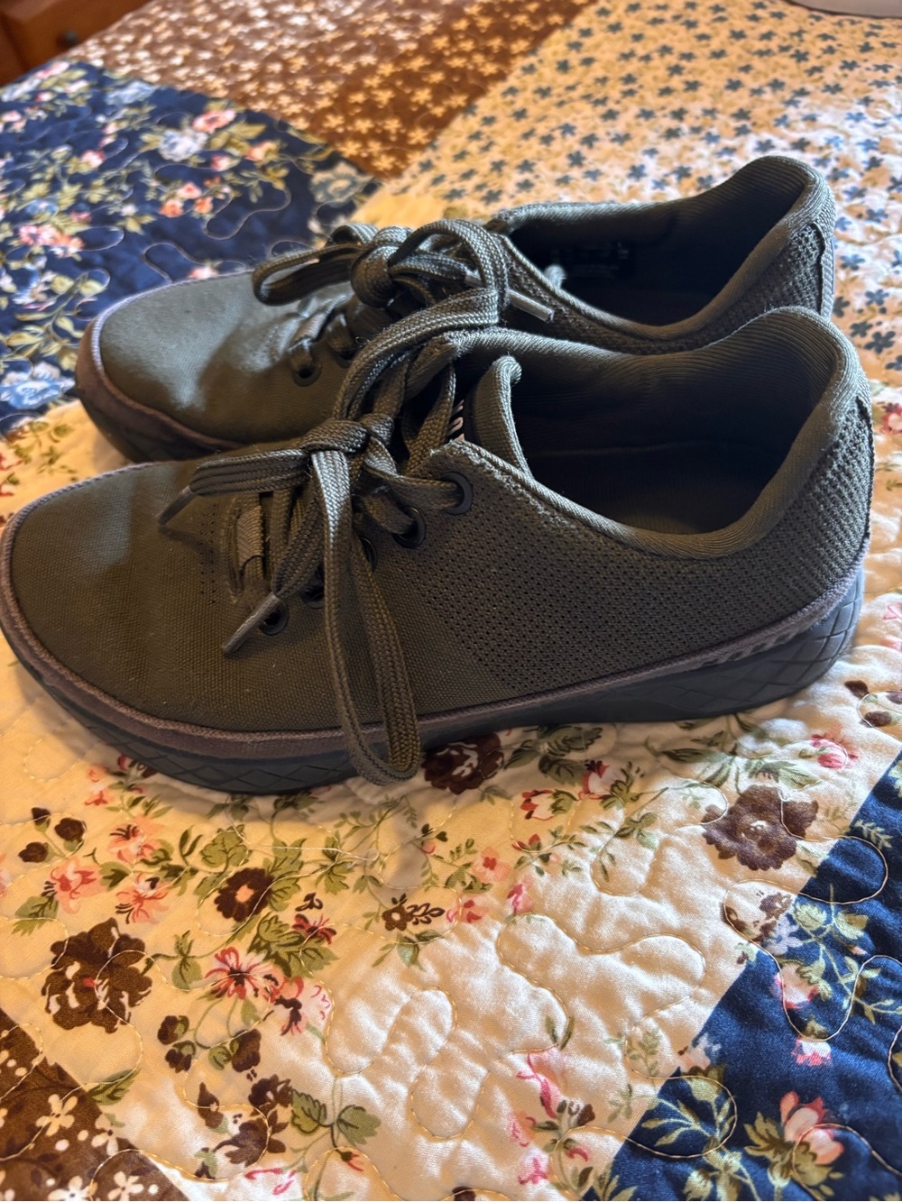 NOBULL Olive Green Low-Top Training Shoes